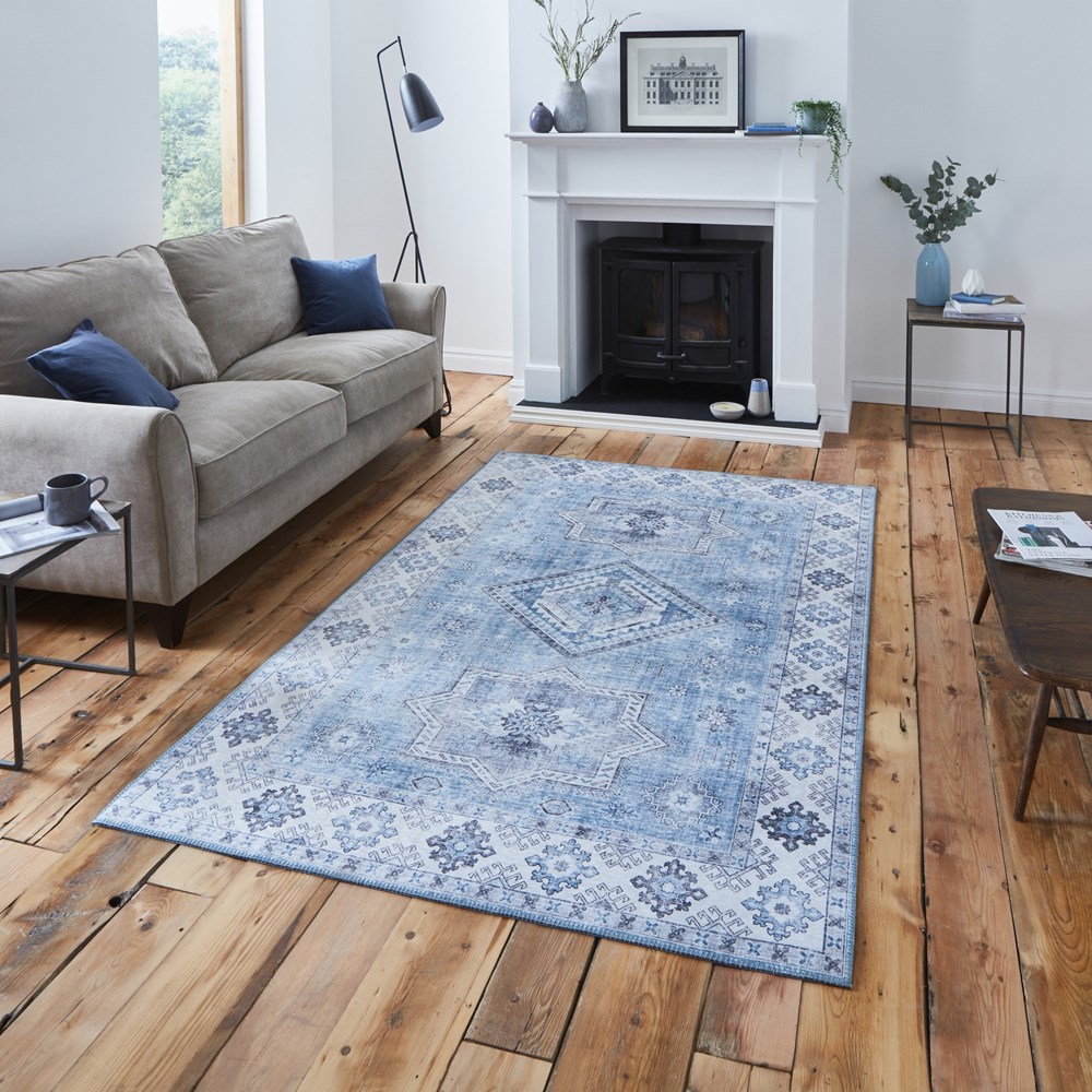 Topaz G4705 Rugs in Light Blue